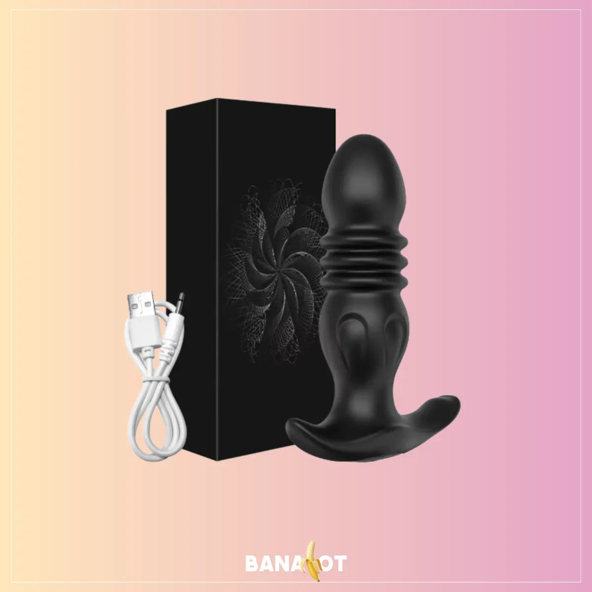 פלאג אנאלי RAY שליטה מרחוק Bananot il