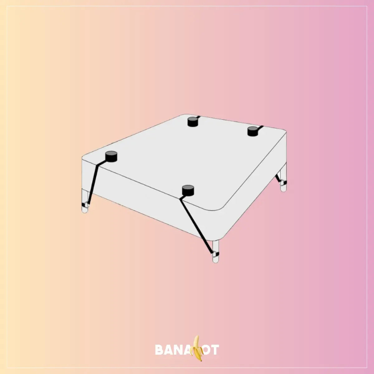 רצועת קשירות 4 צדדים MY Bananot il