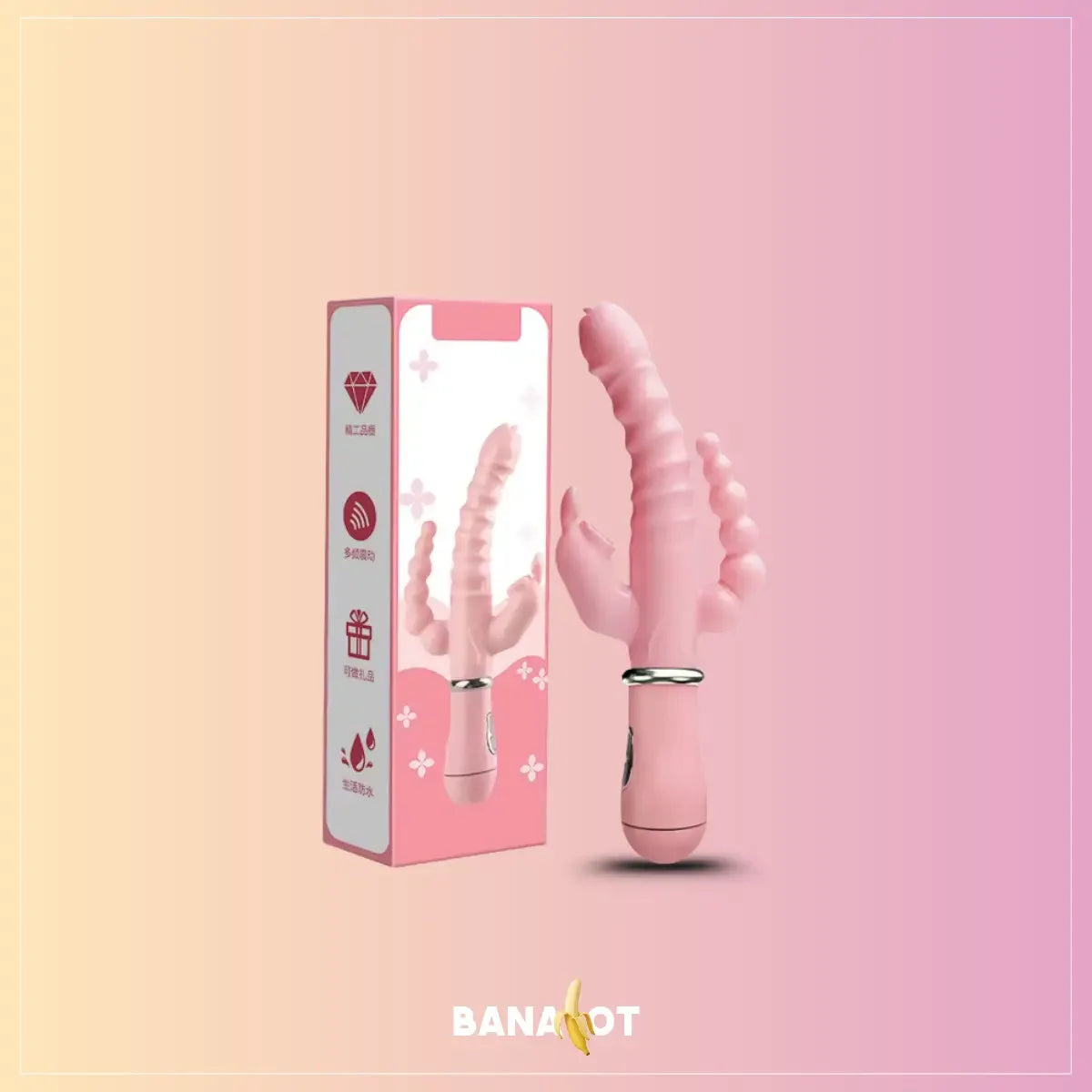 Joy ויברטור 3 ב1 Bananot il