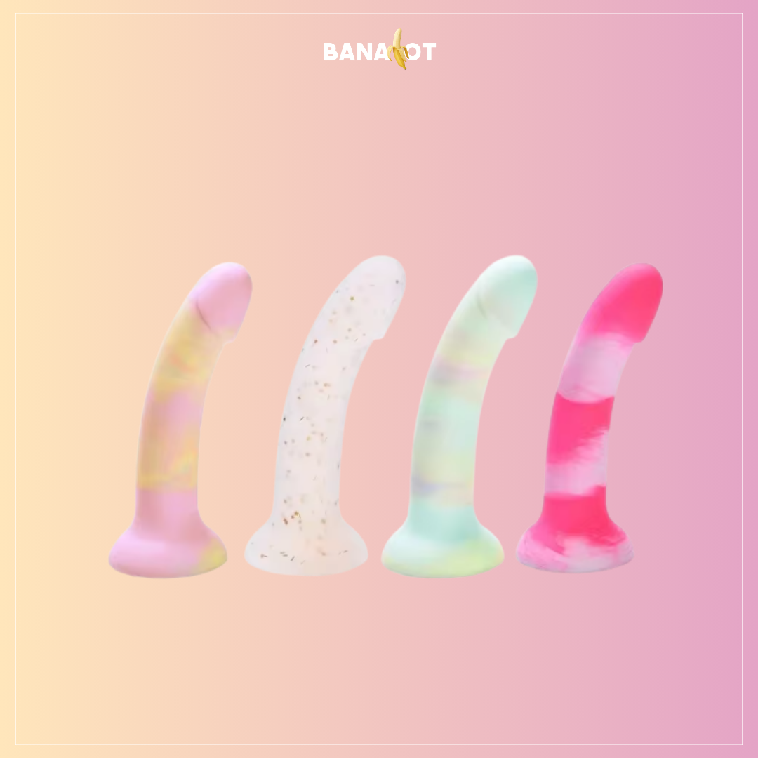 דילדו איכותי עם ואקום