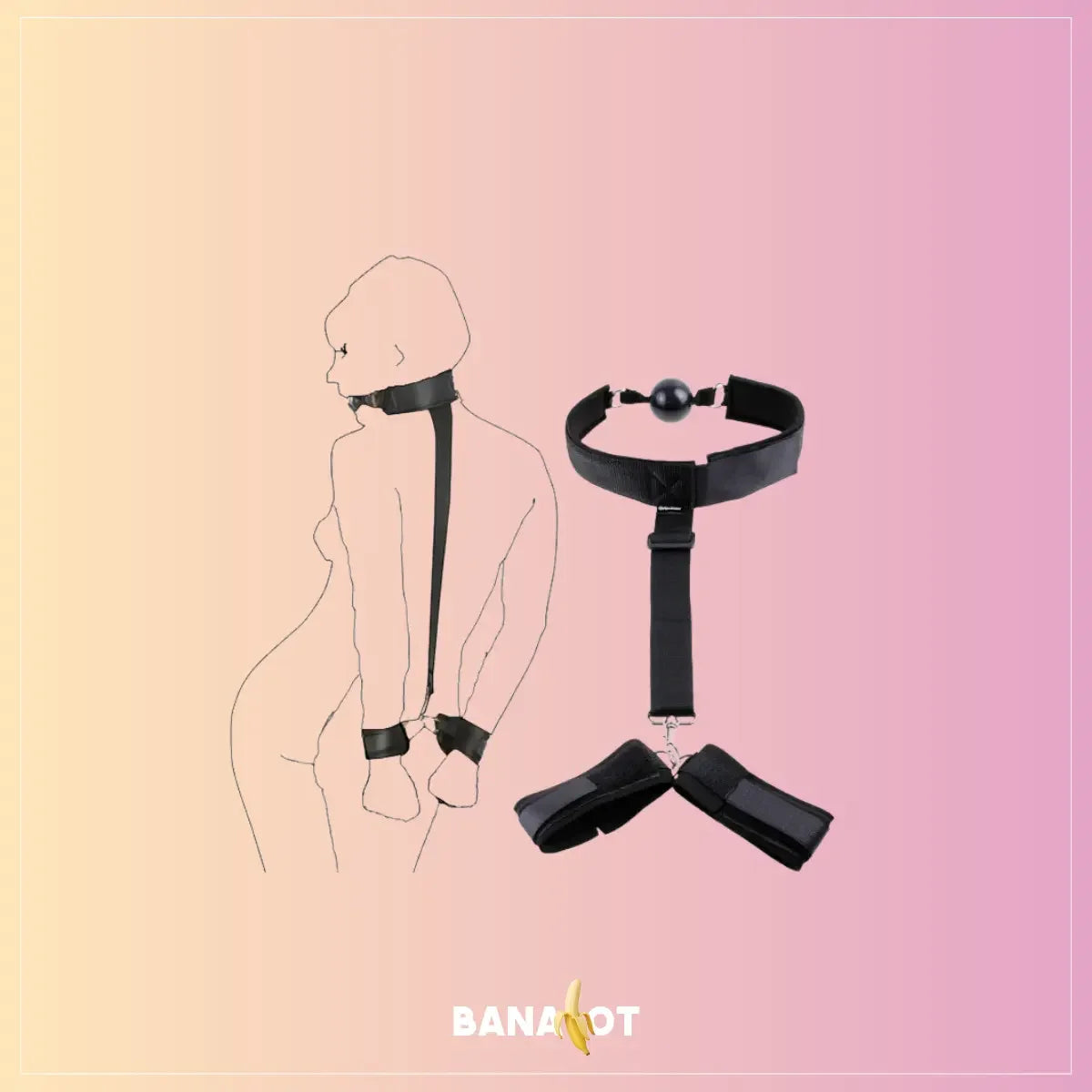 חגורת מחסום פה Shok My Store