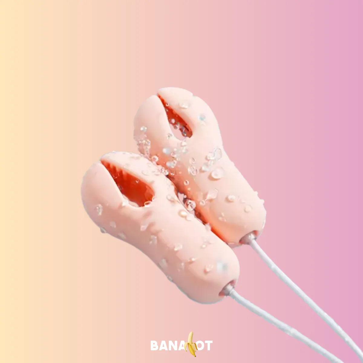 קליפס לפטמות רוטט Bananot il