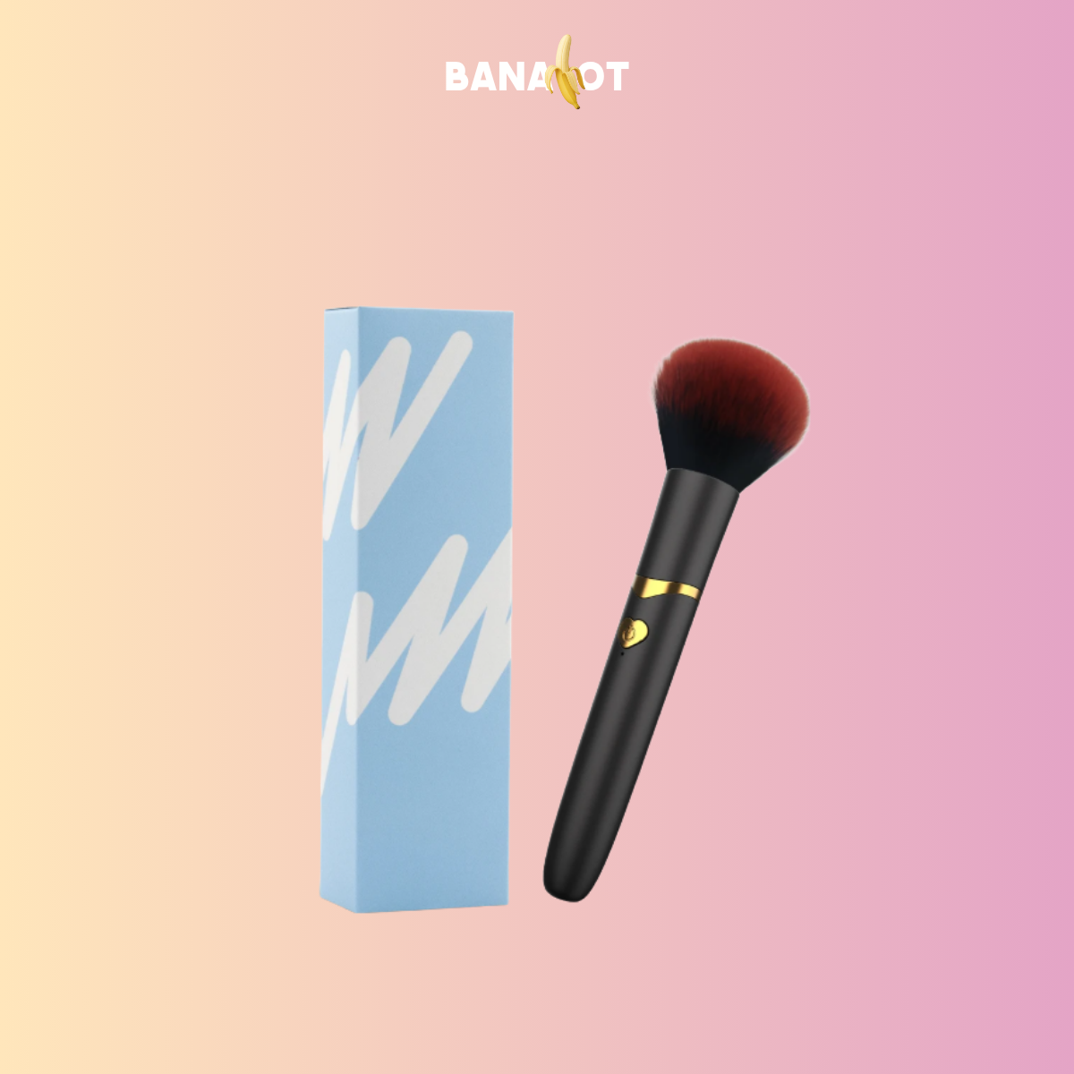 ויברטור מברשת איפור Bananot