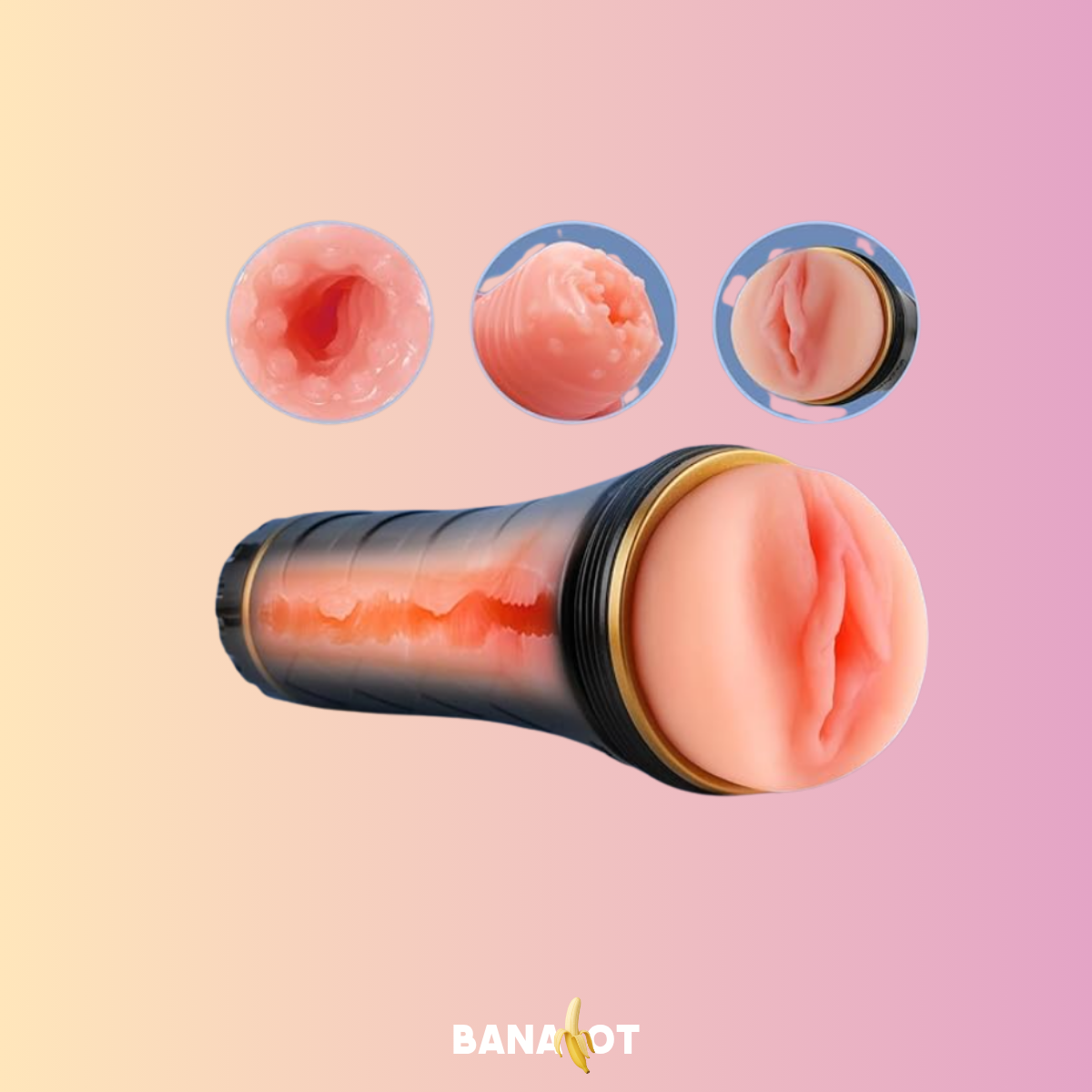 כוס אוננות ריאליסטי Bananot