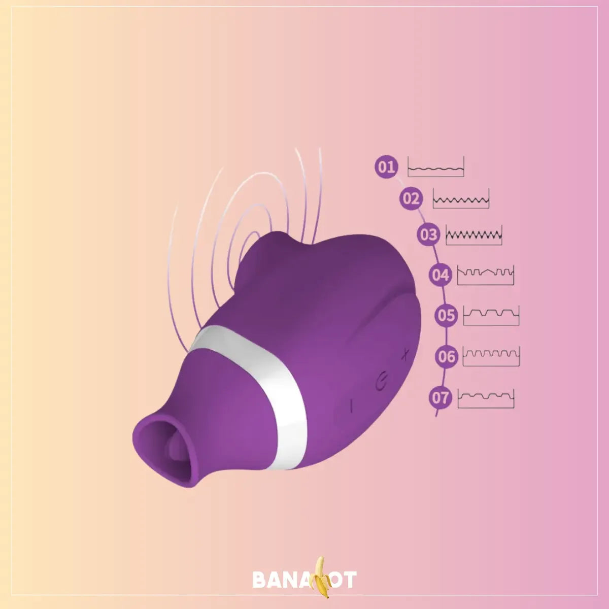 Alexa יונק לשון 2 ב1 Bananot il