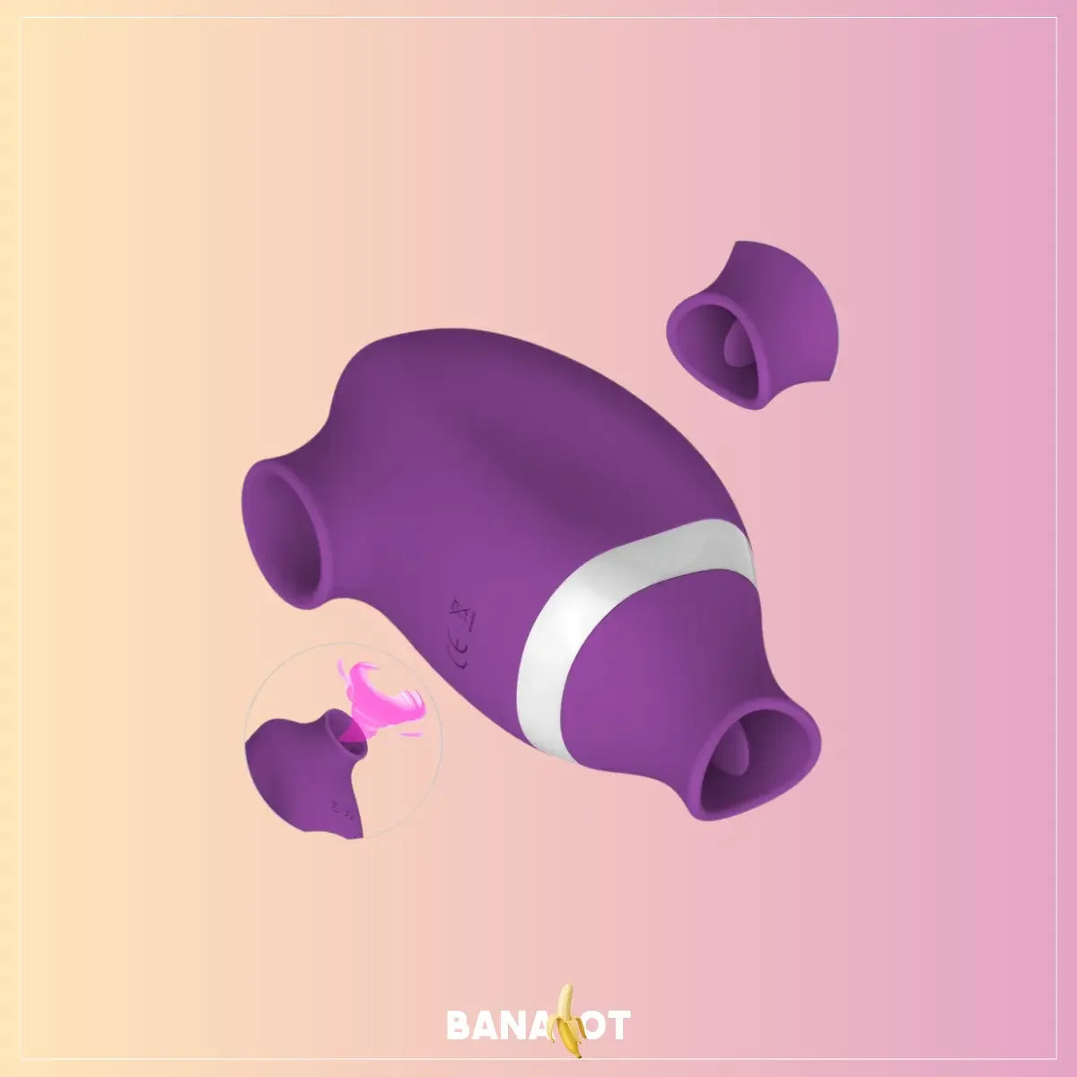 Alexa יונק לשון 2 ב1 Bananot il