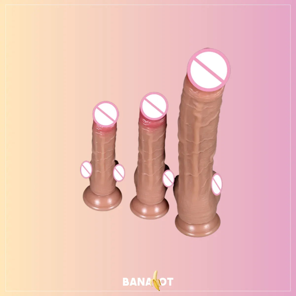 דילדו ריאליסטי NUDE Bananot il