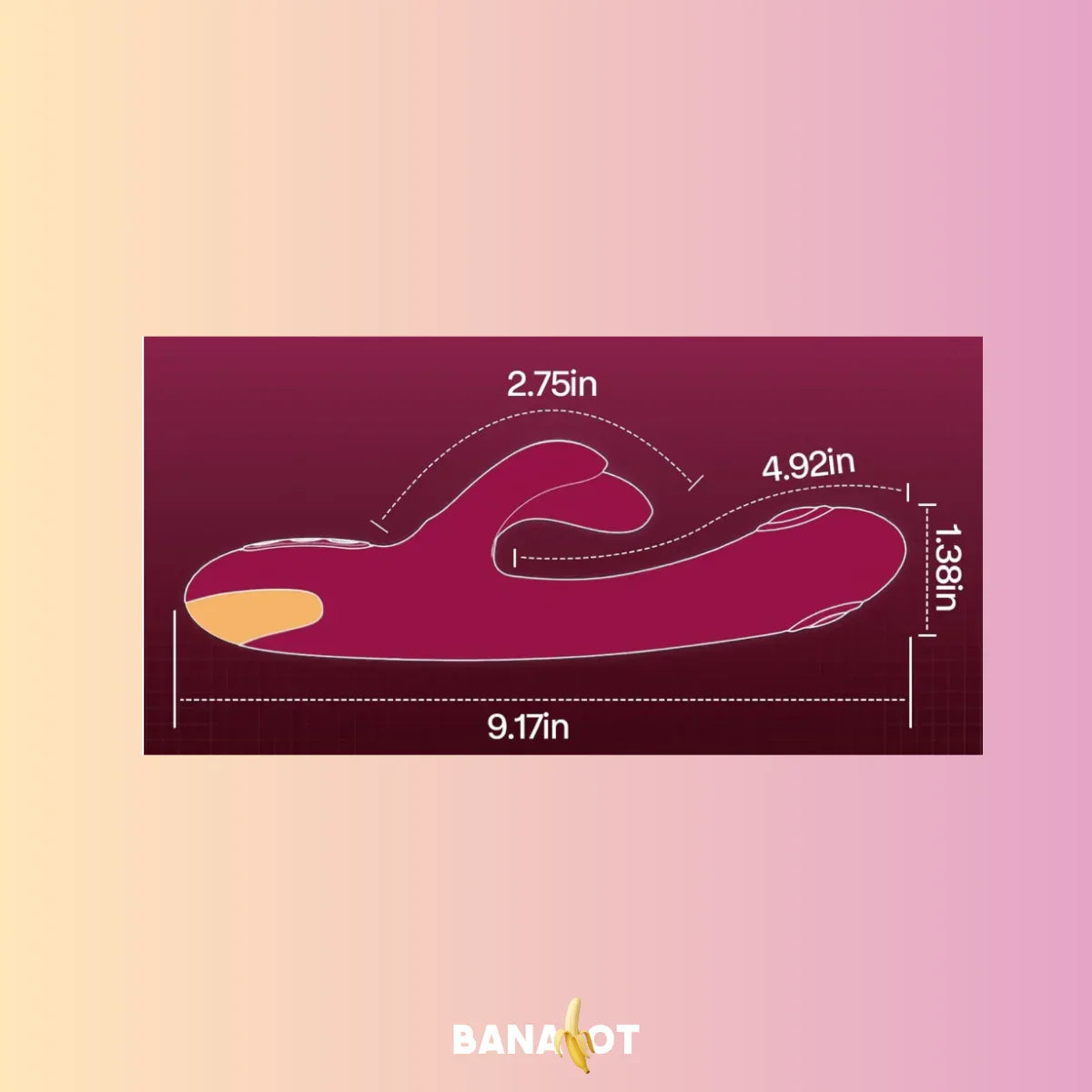 ויברטור פינקי נקודת G Bananot il