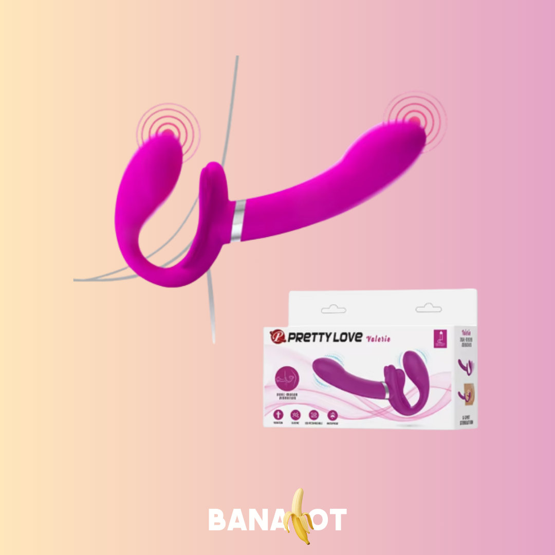 דילדו סטרפאון כפול Pretty love