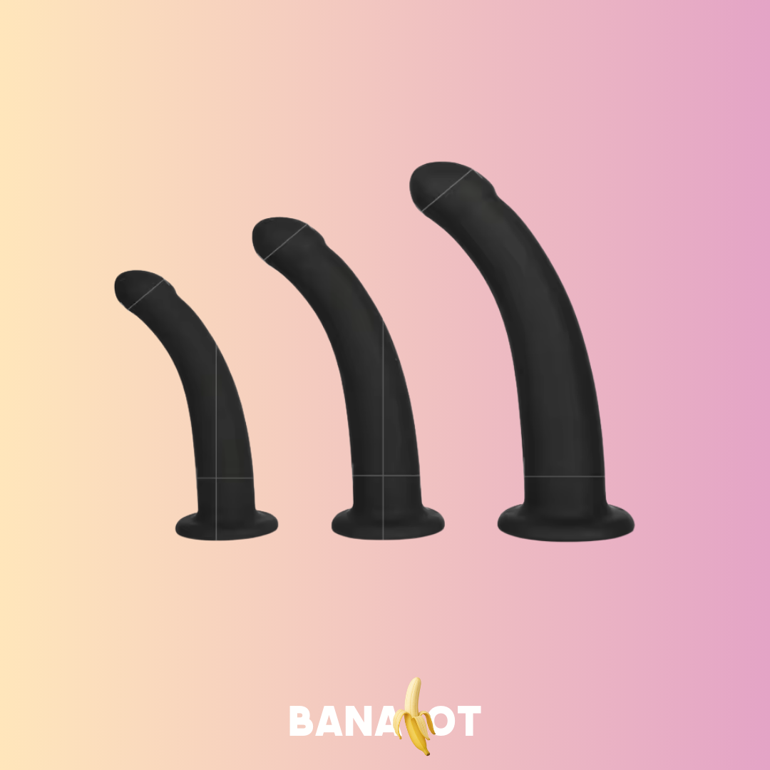 סטרפאון - רתמה ו3 גדלי דילדו