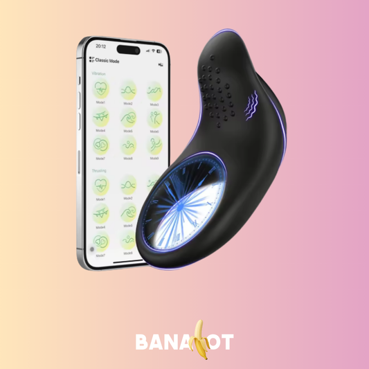 טבעת זין רוטטת שליטה מרחוק