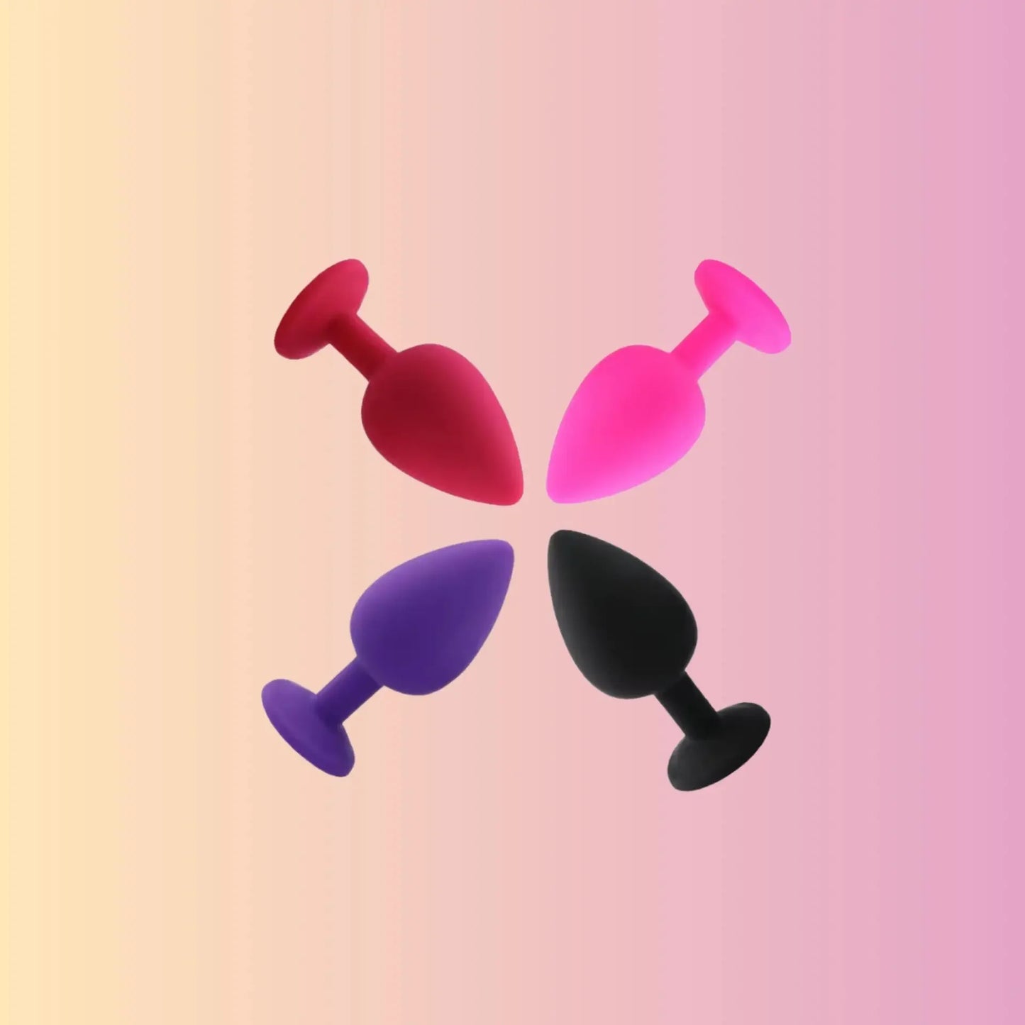 סט 3 פלאגים אנאליים Bananot il