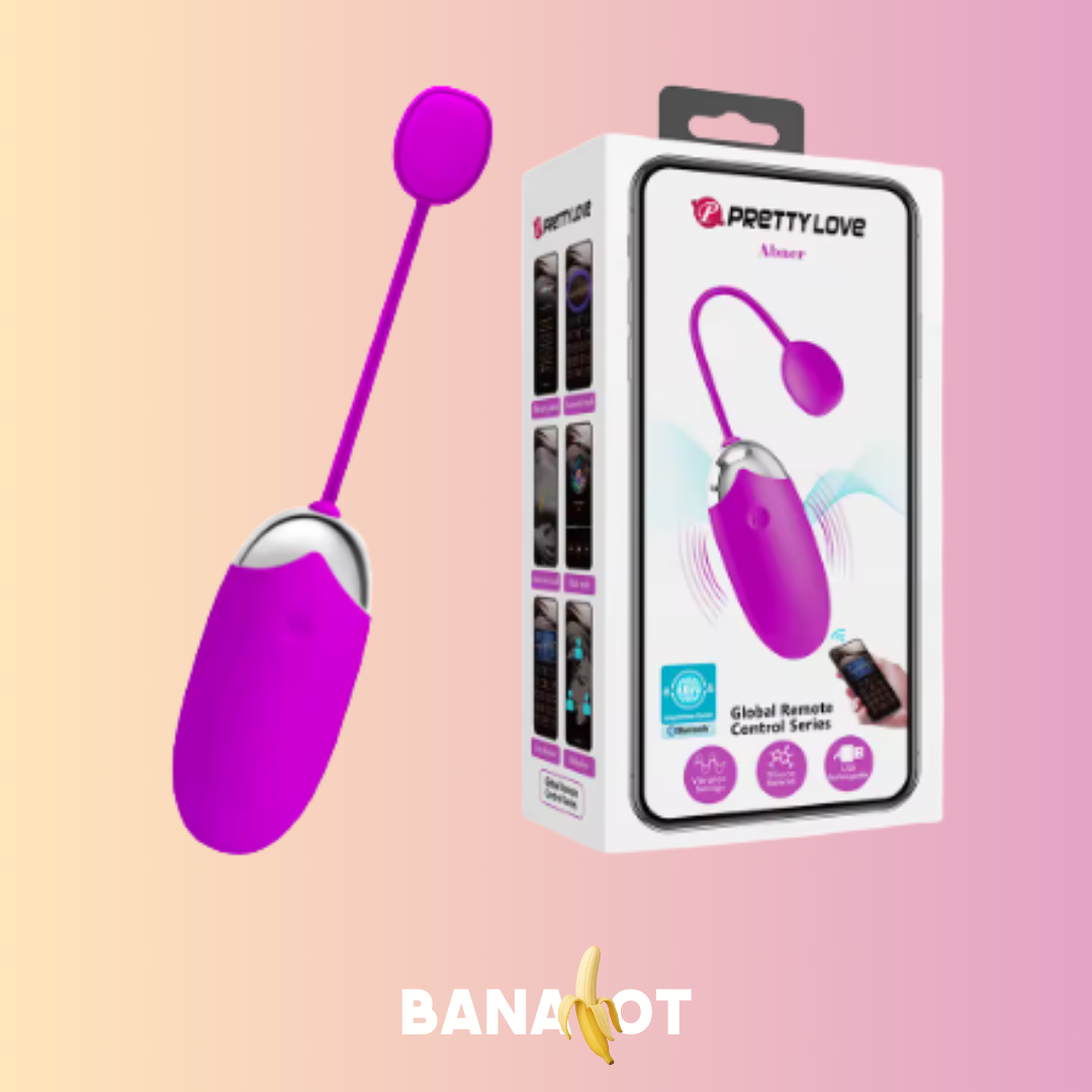 ביצת רטט עם שליטה מרחוק