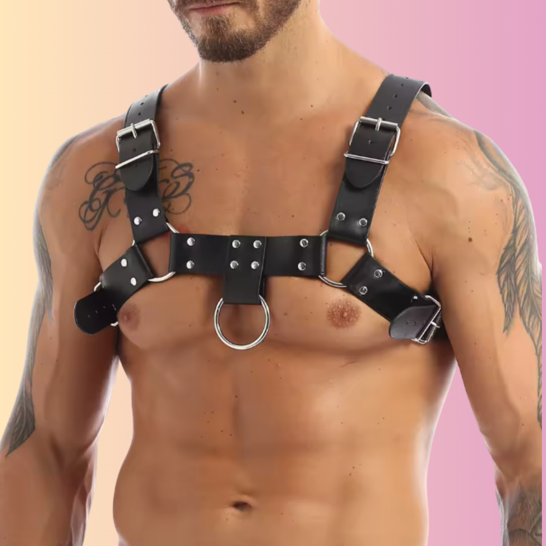 חגורת חזה BDSM