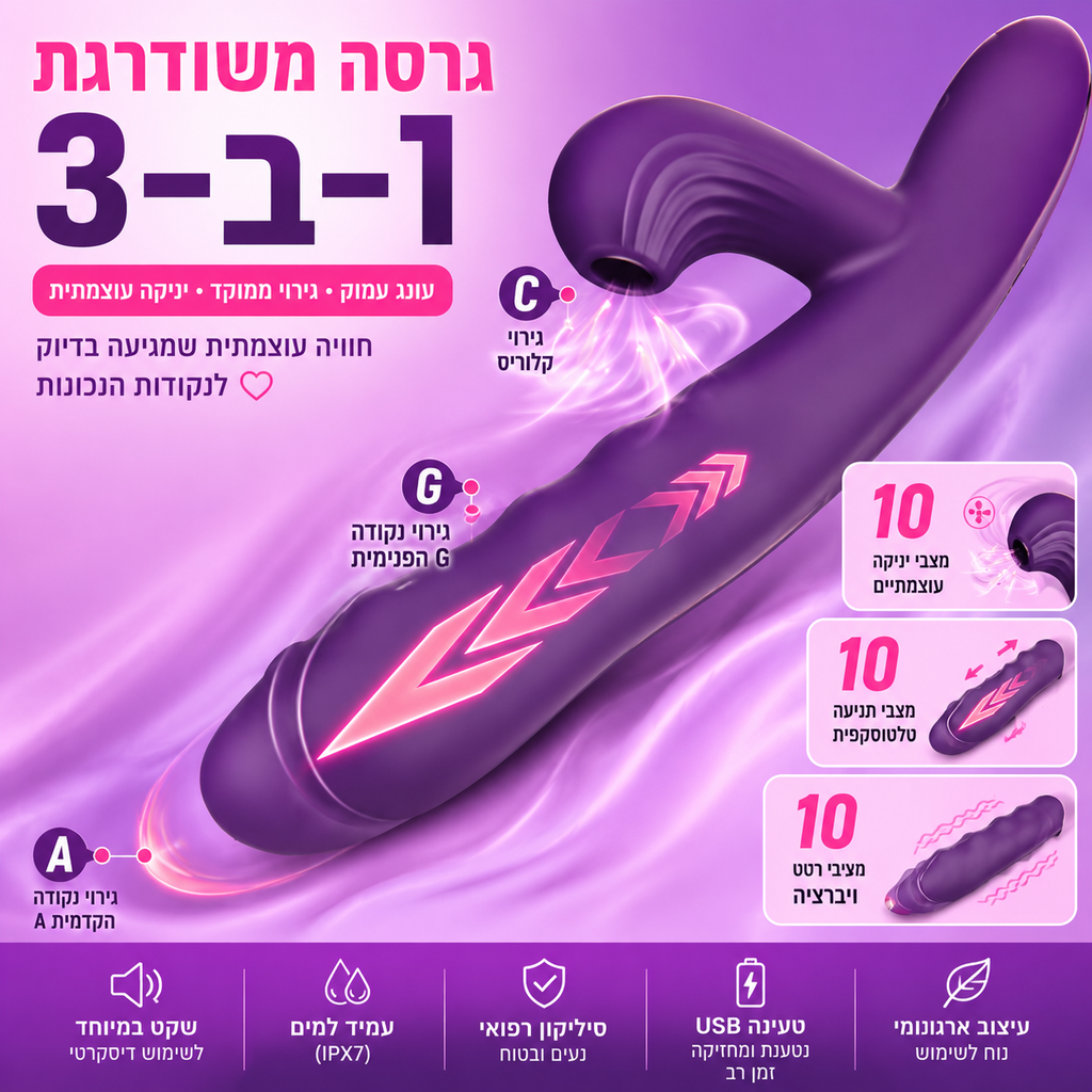 ויברטור טלסקופי יונק