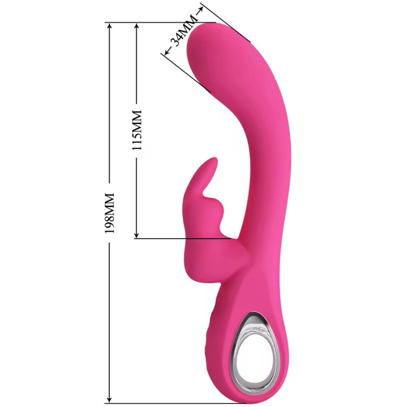 ויברטור ארנבון עם גירוי כפול