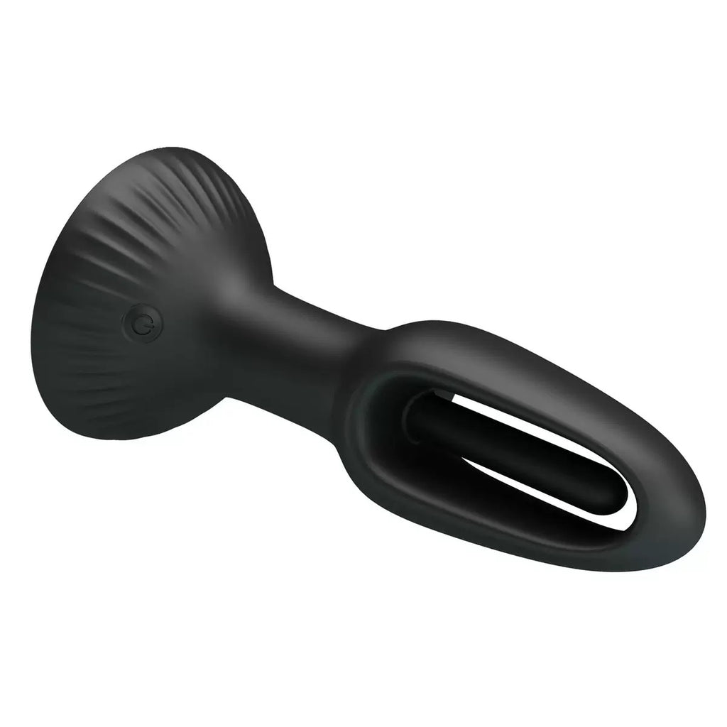 פלאג אנאלי עם לשון זזה לגירוי הערמונית