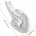 Golden hand ויברטור אצבעות רוטט ומתחמם